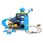 Парковка «Полицейский участок», с металлическими машинкой и вертолётом - фото 24476627