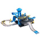 Парковка «Полицейский участок», с металлическими машинкой и вертолётом - фото 24476628