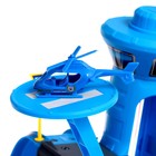 Парковка «Полицейский участок», с металлическими машинкой и вертолётом - фото 24476630