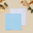 Бумага для скрапбукинга «Белые доски», 30,5 х 32 см, 190 г/м² - Фото 2