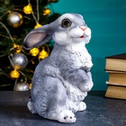 Садовая фигура из полистоуна «Зайка-лапочка», 24×18×17 см - Фото 4