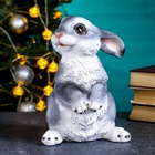 Садовая фигура из полистоуна «Зайка-лапочка», 24×18×17 см - Фото 5