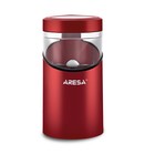 Кофемолка Aresa AR-3606, электрическая, 180 Вт, 50 г, красная - Фото 1