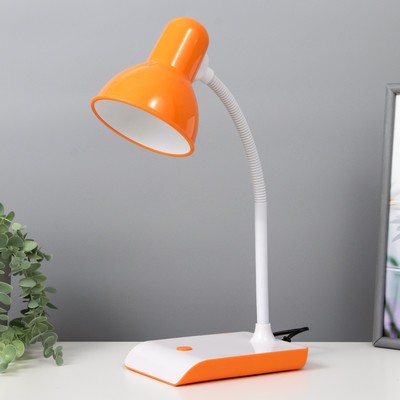 Настольная лампа Джуниор E27 40 Вт оранжевый 16.5×13×44 см RISALUX