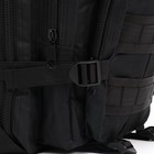 Рюкзак тактический "Аdventure", 26 л, черный водонепроницаемый - Фото 3