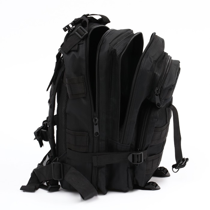 Рюкзак тактический "Аdventure", 26 л, черный водонепроницаемый - фото 1907494062