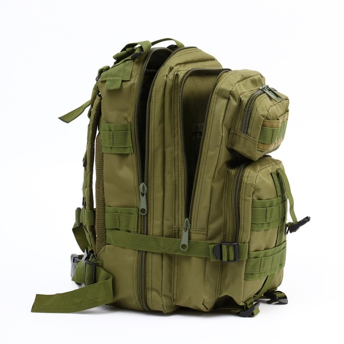 Рюкзак тактический "Аdventure", 26 л, зеленый водонепроницаемый - фото 1886891805