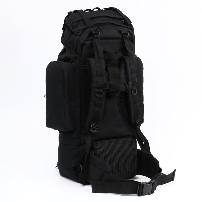 Рюкзак тактический "Аdventure", 70л, черный - фото 1907494070