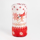 Плед «Этель. Новогодний олень», 150×200 см, корал-флис 220 г/м² - Фото 14