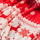 Плед «Этель. Новогодний олень», 150×200 см, корал-флис 220 г/м² - Фото 9