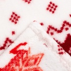 Плед «Этель. Новогодний олень» 180×200 см, корал-флис, пл. 220 г/м² - Фото 11