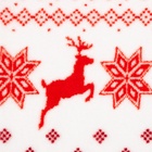 Плед «Этель. Новогодний олень» 180×200 см, корал-флис, пл. 220 г/м² - Фото 9