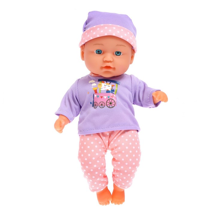Пупс мягконабивной «Любимый Малыш» с аксессуарами, МИКС 55580