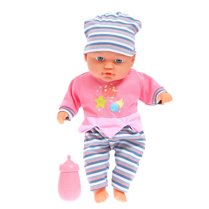 Пупс мягконабивной «Мой Малыш» с аксессуарами, МИКС 55582