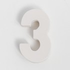 Молд силикон «Цифра 3», 4.2×2.5 см 7987679 - фото 16621487