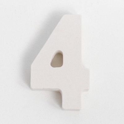 Молд силикон "Цифра 4" 4х2,5 см