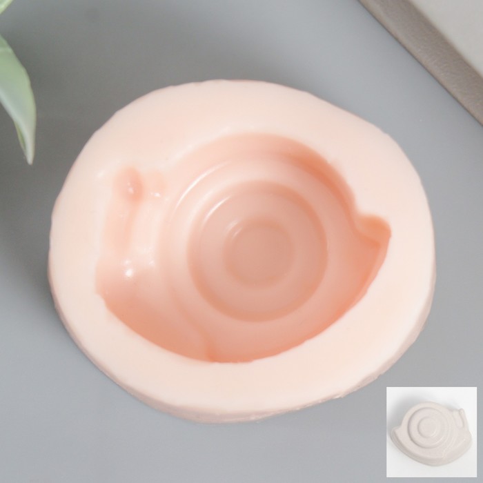 Молд силикон "Улитка" 3,7х3 см - Фото 1