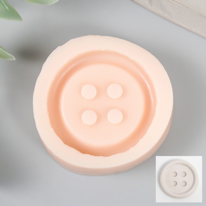 Молд силикон "Пуговица 1" d-3 см МИКС - Фото 1