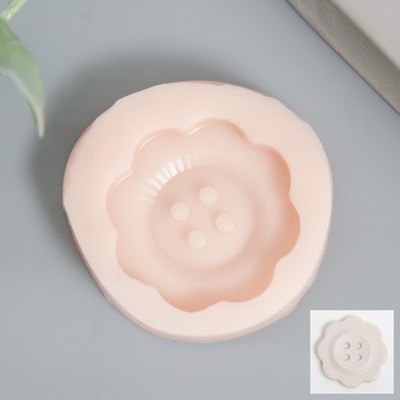 Молд силикон "Пуговица 7" d-3 см