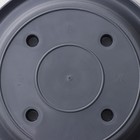 Горшок для цветов с поддоном «Борнео», 7.8 л, d=29 см, h=22.5 см, серый - Фото 3