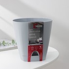 Горшок для цветов с прикорневым поливом Amsterdam, 2.5 л, d=17 см, h=16.5 см, серый - Фото 6