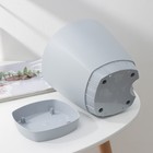 Горшок для цветов с прикорневым поливом Amsterdam, 4 л, d=20 см, h=19 см, серый - Фото 3