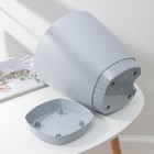 Горшок для цветов с прикорневым поливом Amsterdam, 8 л, d=25 см, h=24.4 см, серый - Фото 3