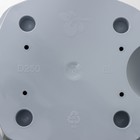 Горшок для цветов с прикорневым поливом Amsterdam, 8 л, d=25 см, h=24.4 см, серый - Фото 4