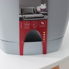 Горшок для цветов с прикорневым поливом Amsterdam, 8 л, d=25 см, h=24.4 см, серый - Фото 6