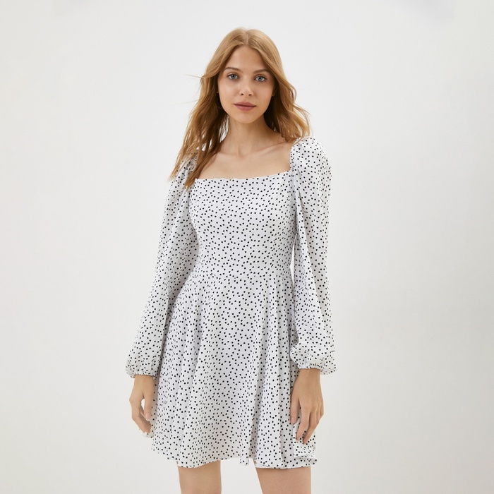 Платье мини женское MIST, размер 44, белое - Фото 1