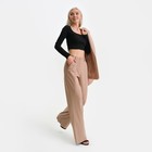 Брюки женские прямые MIST р.50, бежевый - фото 804944974 Брюки женские прямые MIST р.50, бежевый - фото 804944974