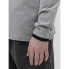 Джемпер для девочек, рост 116 см, цвет серый - Фото 3