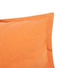 Подушка Этель, 45х45+1 см, оранжевый, 100% хлопок - Фото 2