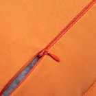 Подушка Этель, 45х45+1 см, оранжевый, 100% хлопок - Фото 4