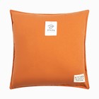 Подушка Этель, 45х45+1 см, оранжевый, 100% хлопок - Фото 5