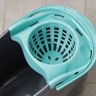 Ведро с отжимом МОП Grenada, 13 л, 39×27×27,8 см, цвет серый, голубой - фото 31507462