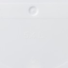 Горшок для цветов с поддоном Saffron, 5.4 л, d=22.4 см, h=20.5 см, пластиковый, белый - Фото 4