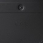 Горшок для цветов с поддоном Saffron, 5.4 л, d=22.4 см, h=20.5 см, пластиковый, серый - Фото 4