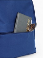 Рюкзак школьный на молнии, с карманом, размер 27×11×37 см, синий - Фото 5