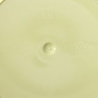 Миска с крышкой, 2,1 л, d=22,5 см, h=9 см, с декором, цвет салатовый - Фото 6