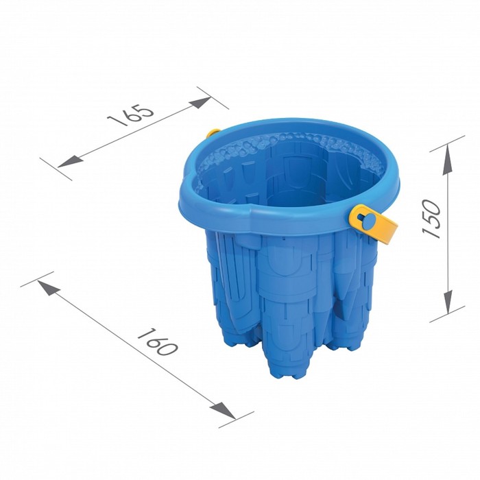 Ведро «Замок» 55603