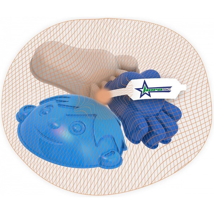 Набор формочек «Мальчик + ручка, ножка» 55605