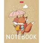 Тетрадь 48л лин на гребне Живой уголок, обл мел карт, бл65г/м², 5диз в бл 48Т5В2 - фото 24566123