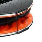 Насос 10 л, прочный черно-оранжевый - Фото 6