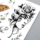 Татуировка на тело "Бабочки" 10х15 см  (артикул 9156588)  большой выбор товаров оптом и в розницу по низким ценам с доставкой