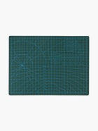 Мат для резки, трёхслойный, двусторонний, 30×22 см, А4, зелёный - Фото 3