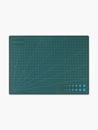 Мат для резки, трёхслойный, двусторонний, 30×21 см, А4, зелёный - Фото 4