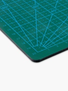 Мат для резки, трёхслойный, двусторонний, 30×21 см, А4, зелёный - Фото 5