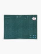 Мат для резки, трёхслойный, двусторонний, 30×22 см, А4, зелёный - Фото 6