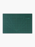 Мат для резки, двусторонний, 45×30 см, А3, зелёный - Фото 3